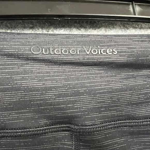 Outdoor Voices Leggings Freeform gray spacedye 7/8 length sexy yoga grocery mall - Picture 4 of 6